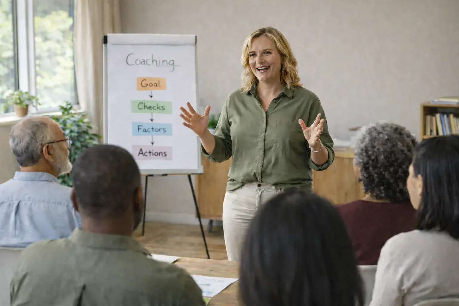 Coach training session